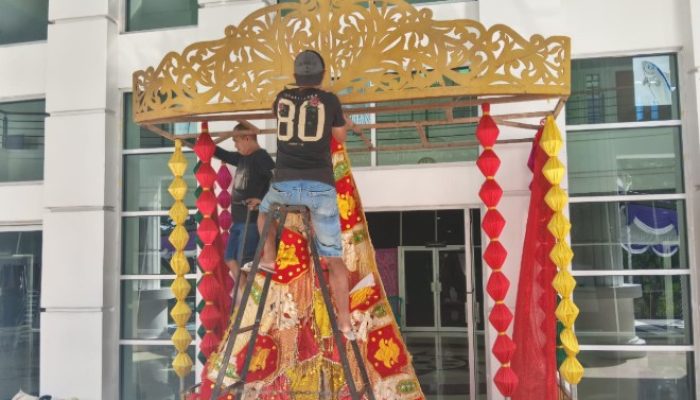 Konsep Dekorasi Paripurna HUT Gorontalo Dapat Apresiasi dari Femmy Udoki