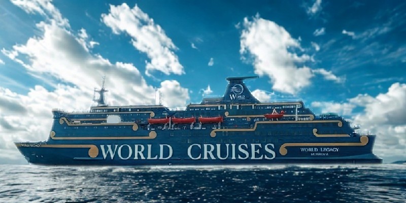 Kapal pesiar World Legacy.(Foto: Malay Mail)