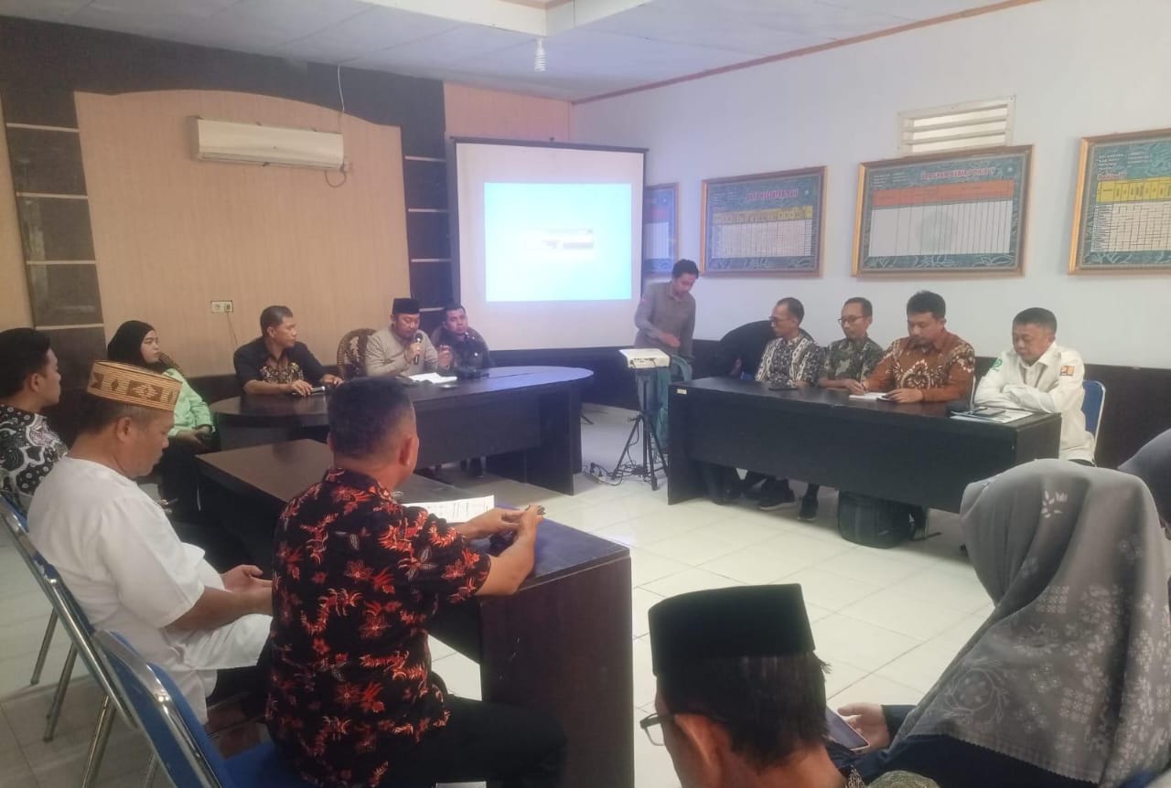 Suasana sosialisasi yang digelar pemerintah di Aula Kantor Kecamatan Limboto, Kabupaten Gorontalo, Jumat (30/1/2025).(Foto : Penagar.id)