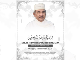 Almarhum Drs. H. Hamdan Datunsolang.(Foto : Dok. Ist.)