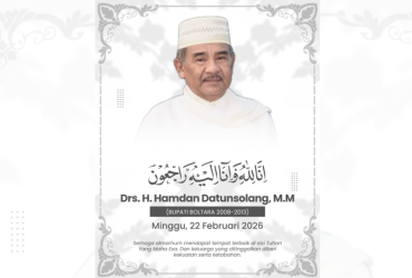 Almarhum Drs. H. Hamdan Datunsolang.(Foto : Dok. Ist.)