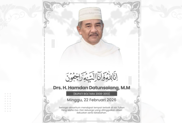 Almarhum Drs. H. Hamdan Datunsolang.(Foto : Dok. Ist.)