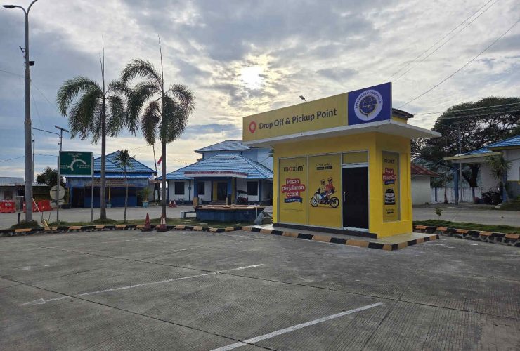 Maxim Hadirkan Drop Point di Pelabuhan Penyeberangan Gorontalo untuk Dukung Mobilitas Masyarakat.(Foto : Dok. Maxim Gorontalo)