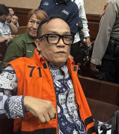 Eks Wamenaker Immanuel Ebenezer alias Noel.(Foto : KOMPAS.com/HARYANTI PUSPA SARI)