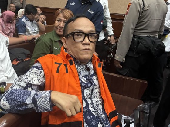 Eks Wamenaker Immanuel Ebenezer alias Noel.(Foto : KOMPAS.com/HARYANTI PUSPA SARI)