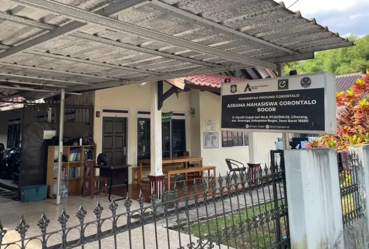 Bangunan Asrama Mahasiswa Gorontalo di Bogor.(Foto: Dok. Ist.)