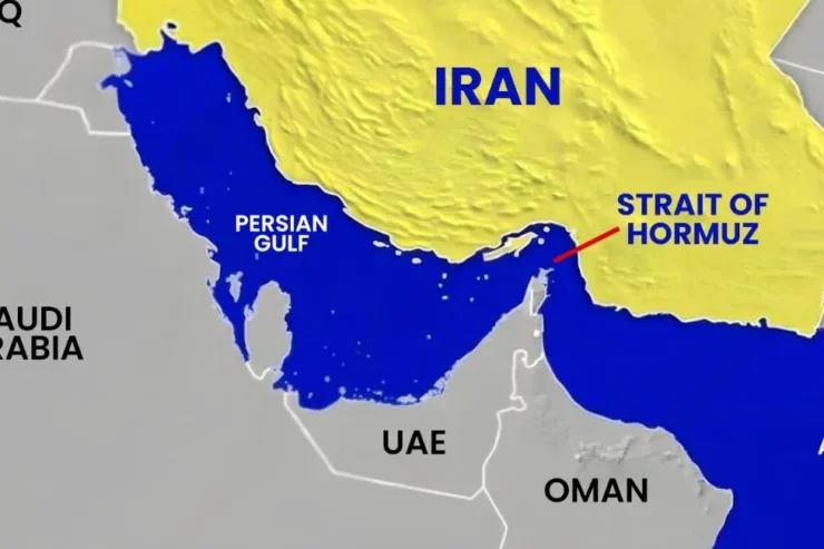 Peta Selat Hormuz. (Foto: India Today)