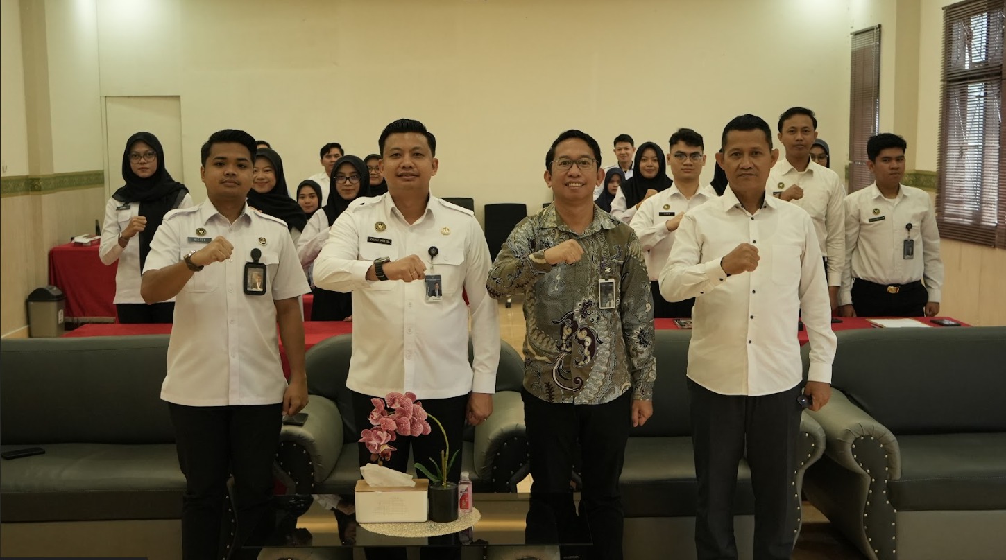 Imigrasi Kelas I TPI Gorontalo menggelar Pelatihan Budaya Pelayanan Prima bagi seluruh pegawai dengan menghadirkan BRI Cabang Gorontalo sebagai pemateri, Rabu (4/3/2026).(Foto : Dok. Imigrasi Gorontalo)
