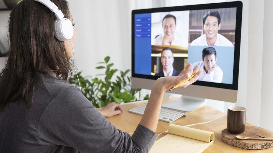 Ilustrasi WFH.(Foto: Freepik)