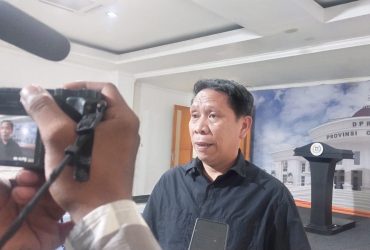 Anggota Komisi I DPRD Provinsi Gorontalo, Umar Karim.(Foto : Penagar.id/Sucipto Mokodompis)