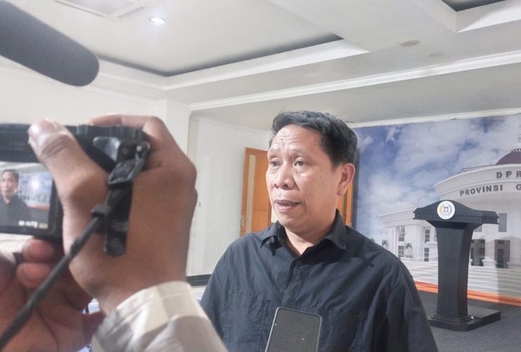 Anggota Komisi I DPRD Provinsi Gorontalo, Umar Karim.(Foto : Penagar.id/Sucipto Mokodompis)
