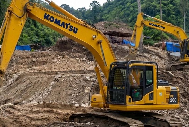 Ilustrasi 2 Ekskavator./Penagar.id