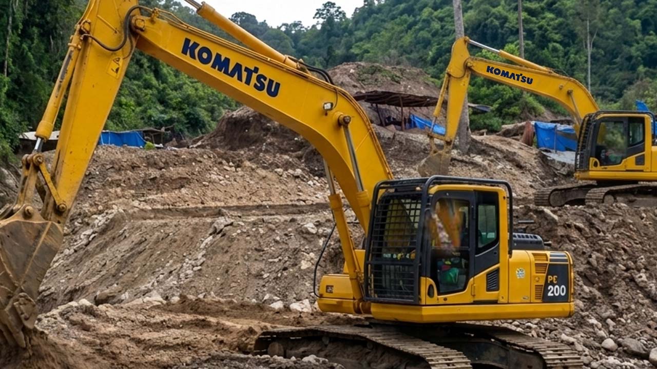 Ilustrasi 2 Ekskavator./Penagar.id