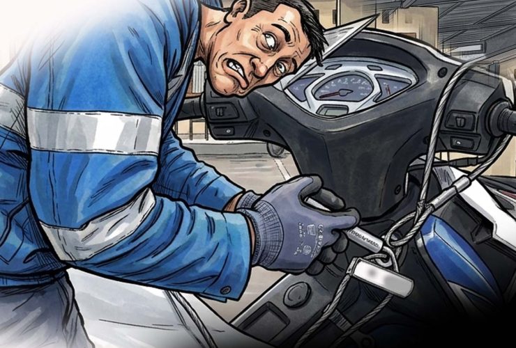 Ilustrasi curanmor. (Foto : Penagar.id/ Iwan)