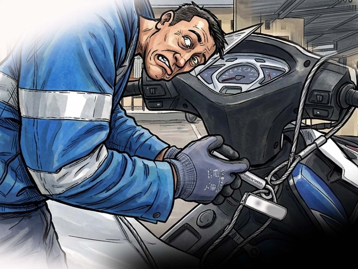 Ilustrasi curanmor. (Foto : Penagar.id/ Iwan)