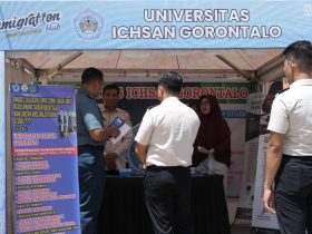 Imigrasi gorontalo saat melaksanakan program Inovasi Immigration Hub (ImiHub) di pesisir Kabila Bone, Rabu (08/04/2026).(Foto: Dok. Imigrasi Gorontalo)