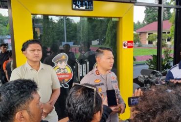 Polisi Amankan 6 Orang Usai Video Kelompok Bersajam di Tambang Bone Bolango Viral. (Foto ; Dok. Polri)