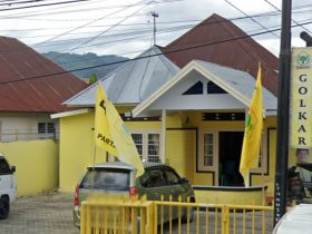 Bangunan rumah warga yang berlokasi di Jalan Diponegoro, Kelurahan Limba B, Kota Gorontalo yang pernah menjadi Sekretariat DPD II Golkar Kota Gorontalo./Penagar.id
