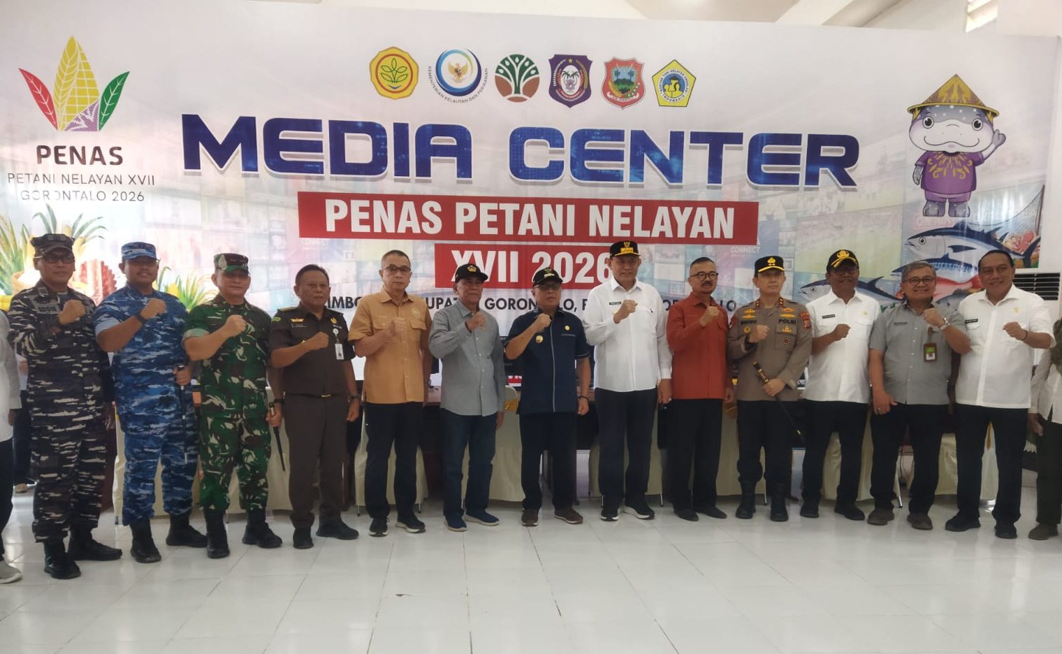 Gorontalo hadirkan Media Center PENAS XVII untuk mendorong keterbukaan informasi dan promosi budaya nusantara./Penagar.id