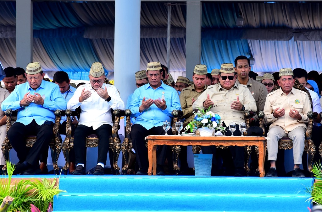 Presiden Prabowo Subianto saat menghadiri puncak Pekan Nasional (PENAS) Petani dan Nelayan XVII di Kabupaten Gorontalo, Rabu (24/6/2026).(Foto : Dok. Ist.)