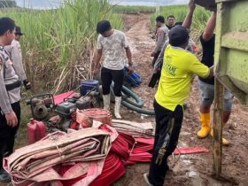Polres Boalemo saat melakukan penertiban terhadap aktivitas Pertambangan Emas Tanpa Izin (PETI) di sejumlah wilayah Kabupaten Boalemo.(Foto: Dok. Polri)