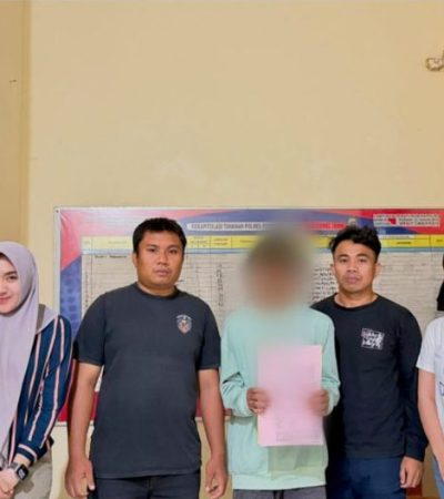 Polres Pohuwato Tahan Pria 20 Tahun Tersangka Dugaan Perkosaan di Marisa.(Foto: Dok. Polri)
